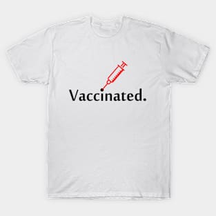 vaccinated pro vaccine fully vaccination T-Shirt